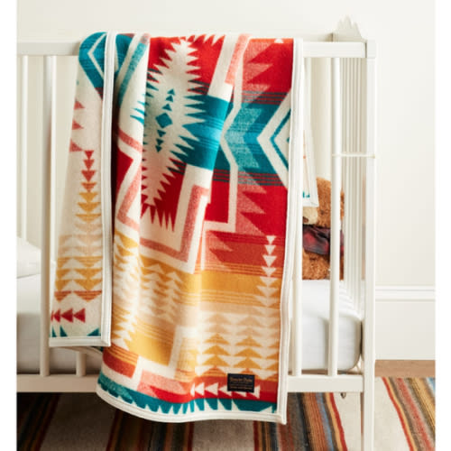 HARDING STAR CRIB BLANKET
