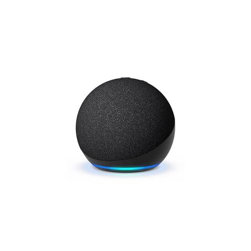 Amazon Echo Dot (newest model) - Vibrant sounding speaker with Alexa+ Early Access, Great for bedrooms, dining rooms and offices, Charcoal