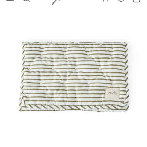 Striped On the Go Portable Changing Pad