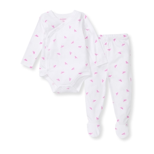 Micro Golden Bee Bodysuit Set - Crocus - 3-6 Months