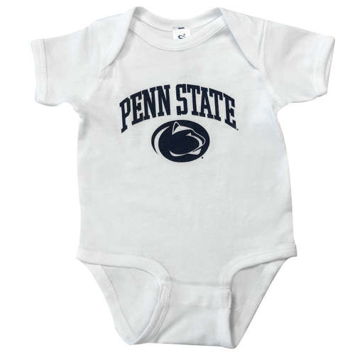 Infant Penn State Over Lion Head Onesie