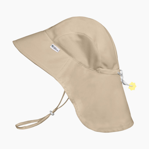 GREEN SPROUTS UPF50 Eco Adventure Hat - Sand, 0-6 Months