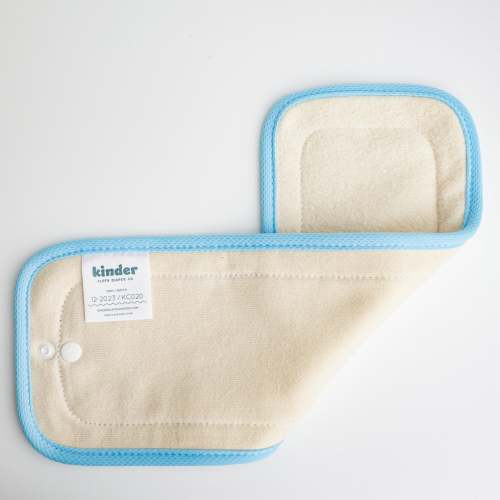 10pk Hemp Cotton Cloth Diaper Insert with 4 Absorbent Layers – Kinder Cloth Diaper Co.