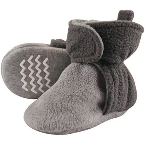 Hudson Baby Unisex-Child Cozy Fleece Booties Winter Accessory Set