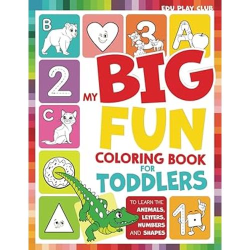My Big Fun Coloring Book for Toddlers