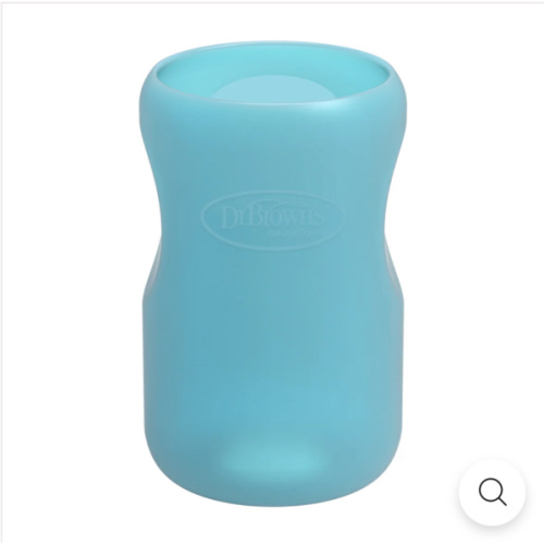 Dr. Brown's Natural Flow® Options+™ Wide-Neck Glass Bottle Silicone Sleeves