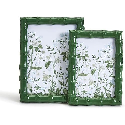 Two's Company Set of 2 Countryside Green Frames