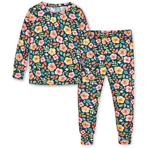 Gerber Unisex Baby Toddler Buttery Soft 2-Piece Snug Fit Pajamas with Viscose Made from Eucalyptus