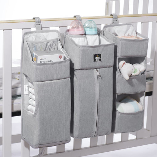Rebrilliant Luvada Hanging Diaper Caddy Crib Diaper Organizer & Reviews | Wayfair
