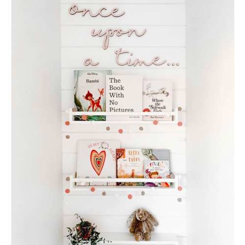 Once upon a time cutout | Kids bedroom decor | Nursery wall decor