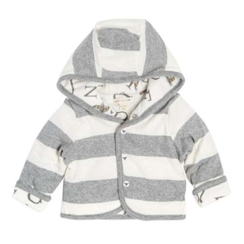 Watercolor A-Bee-C Reversible Organic Jacket | Burt's Bees Baby