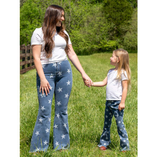Mom & Me Starry Flare Denim