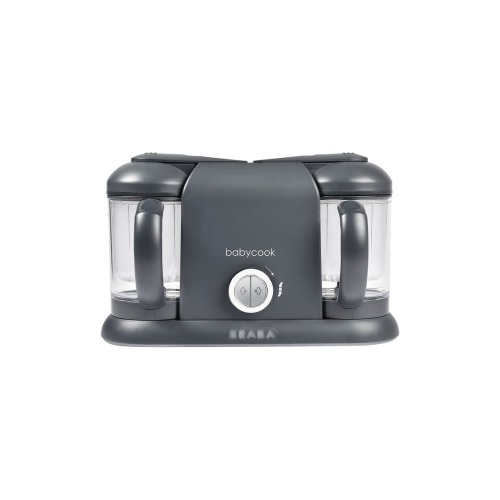 BEABA Babycook® Duo Baby Food Maker & Recipe Booklet, Charcoal