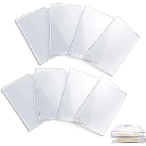 8Pcs Individual Breastmilk Freezer Flat Tray, Breast Milk Freezer Storage Organizer, Fit 4/5/6oz, Highly Clear Breastfeeding Bag Organizer Holder for Freezing Breastmilk.(Storage Bag Not Included)