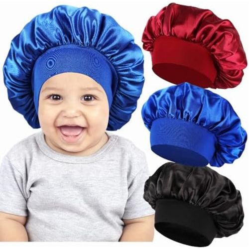3 Pcs Baby Bonnets for Sleeping
