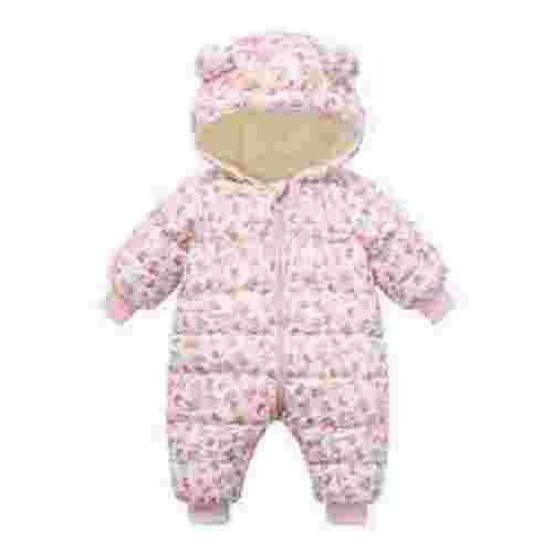 GYRATEDREAM Baby Clothes Newborn Girl Snowsuit Winter Coats Infant Jumpsuit Bodysuits Hooded Jacket Toddler Jumpsuit Coat