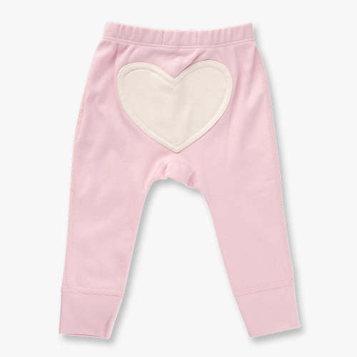 Pink Heart Pants for Baby Girls : Sapling Child