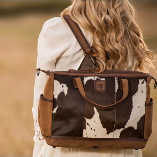 Cowhide Diaper Bag - STS Ranchwear