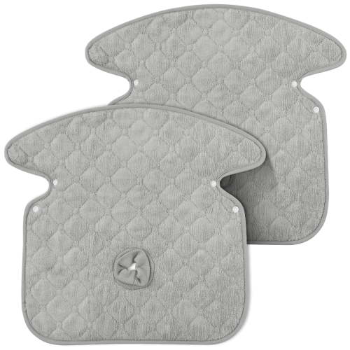 2Pcs Polyester Fiber Infant Car Seat Protector 4 Layer Leakage Protection Car Seat Liner Comfortable Breathable for Chair