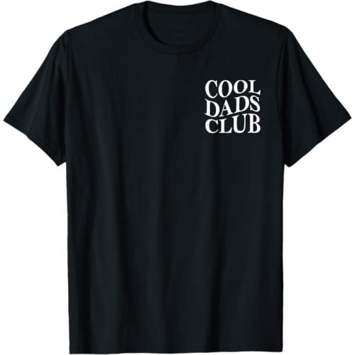 Cool Dads Club Father's Day From Daughter Son Funny Groovy T-Shirt