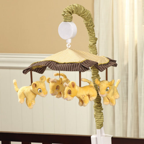 Disney Nojo Disney Lion King Simba's Wild Adventure Musical Mobile & Reviews | Wayfair