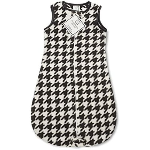 SwaddleDesigns Cozy Plush Sleeping Sack, Sleeveless Wearable Blanket with 2-Way Zipper