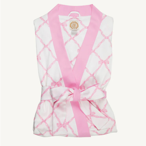 Ready or Not Robe (Women) - Belle Meade Bow with Pier Party Pink