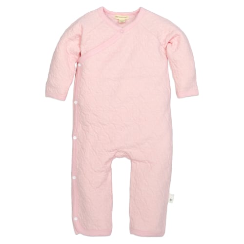 Quilted Bee Organic Wrap Front Baby Jumpsuit – Burt's Bees Baby