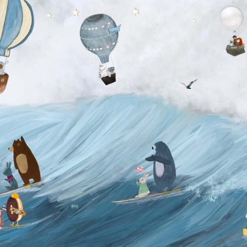 the big surf 23x11 art print