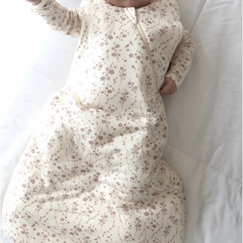 Günamüna Swaddle Sleep Sack - Posie - One size for 0-3M