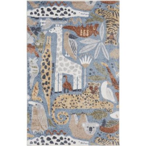 Nourison Astra Machine Washable 3’3x5 Multicolor Kids Indoor Rug