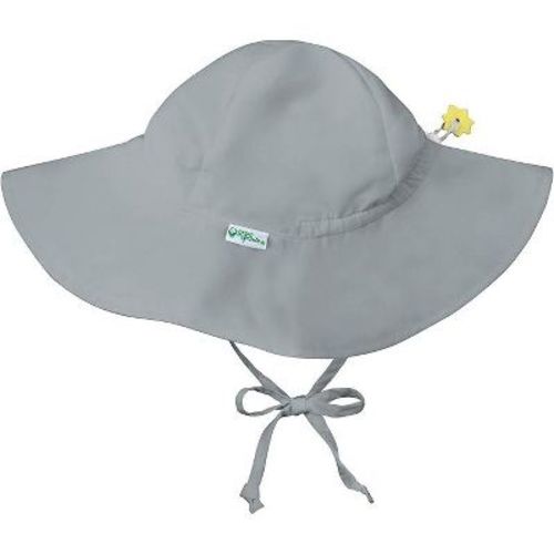 Green Sprouts Baby/Toddler UPF 50+ Eco Brim Hat - Gray - 0/6 Months