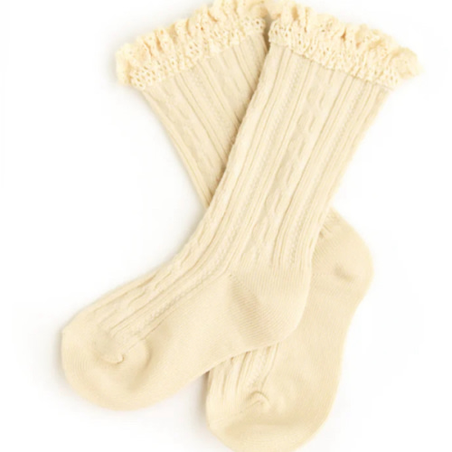 Cream LACE SOCKS – Gigi and Max