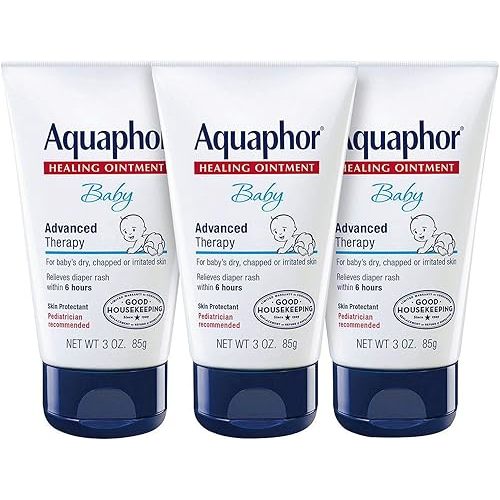Aquaphor Baby Advanced Therapy Healing Ointment Skin Protectant (3.0 oz., 3 pk)