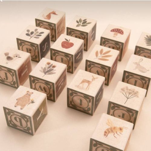 Uncle Goose Watercolor ABC Blocks