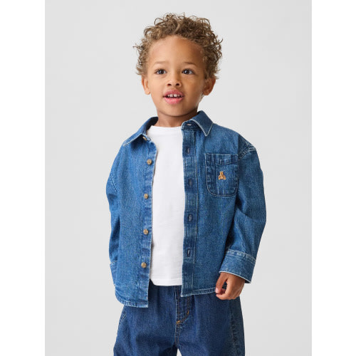 Baby & Toddler Denim Big Shirt