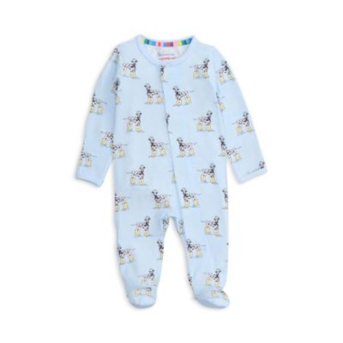 Unisex Spots and Splashes Printed Footie - Baby