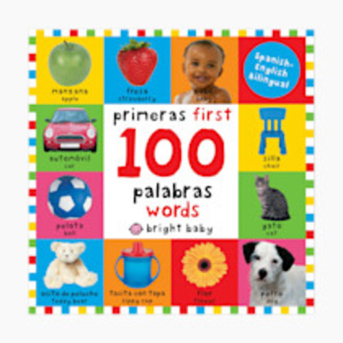 Macmillan Publishers First 100 Words / Primera 100 Palabras (Spanish-English Bilingual)
