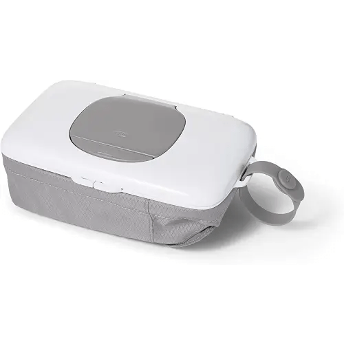 OXO Tot On-The-Go Wipes Dispenser with Diaper Pouch, Gray