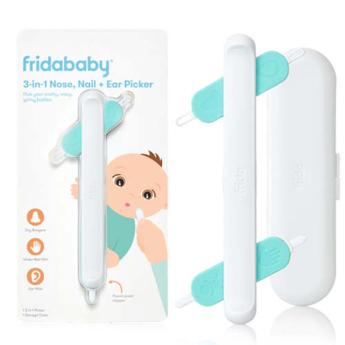 3-in-1 Nose, Nail + Ear Picker – Frida | The fuss stops here.