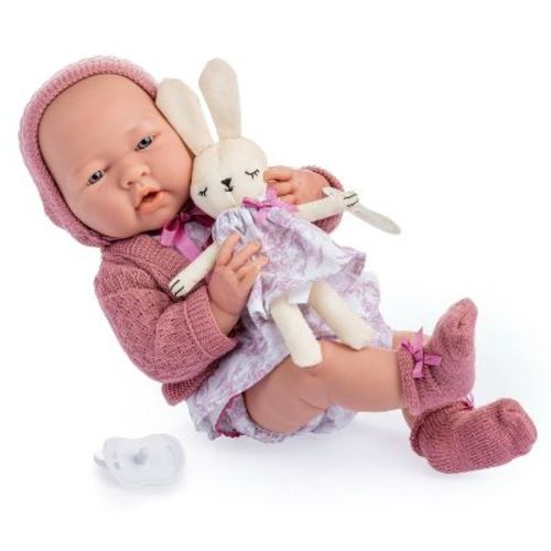 JC Toys La Newborn All-Vinyl Doll in Royal Pink Set with Accessories Real Girl Shoe Box for Dolls : Target