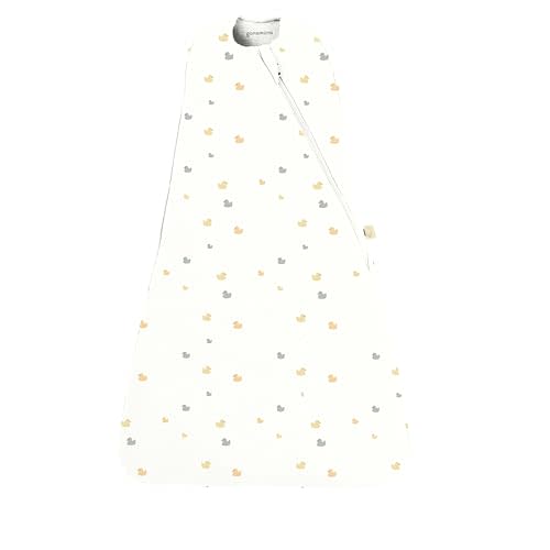 GUNAMUNA Unisex Baby Swaddle Sleep Sack, Easy Diaper Changes, 0.5 TOG, Infants and Toddlers 0-3 Months