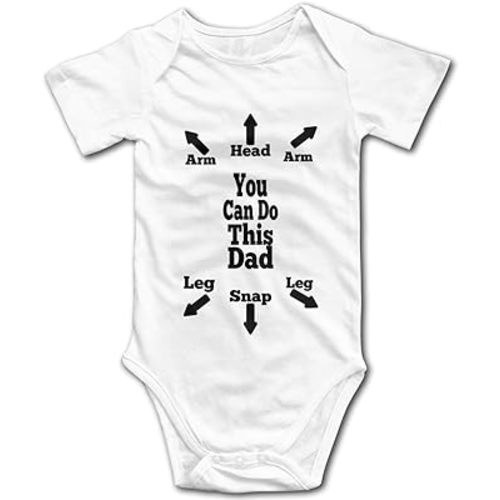 You Can Do This Dad - Funny Baby Essentials Bodysuit - Cute Baby Girl Clothes Newborn Boy Outfit