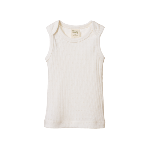Buy Pointelle Singlet Online in Australia | Nature baby