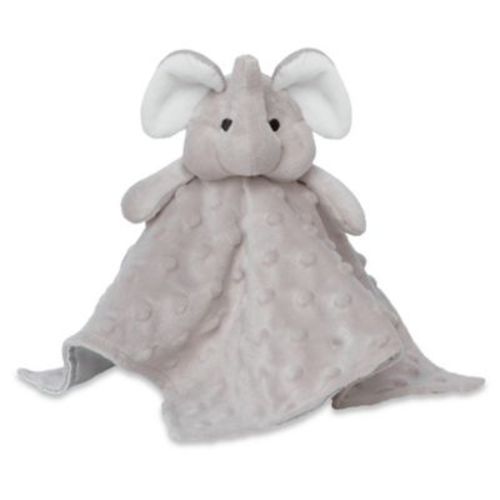 Elegant Baby® Elephant Blankie Buddy in Grey - GRAY - BLANKET