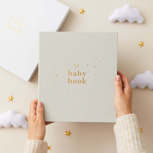 My Baby Book - Baby Memory Book - Misty