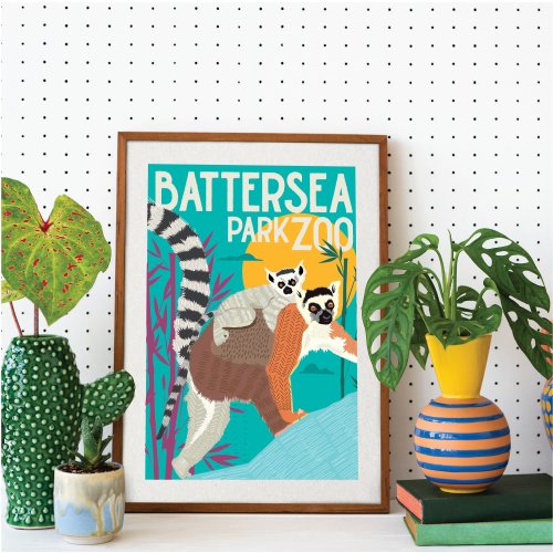 Battersea Park Zoo Poster