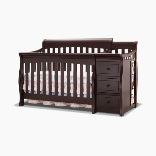 Sorelle Princeton Elite Crib & Changer - Espresso
