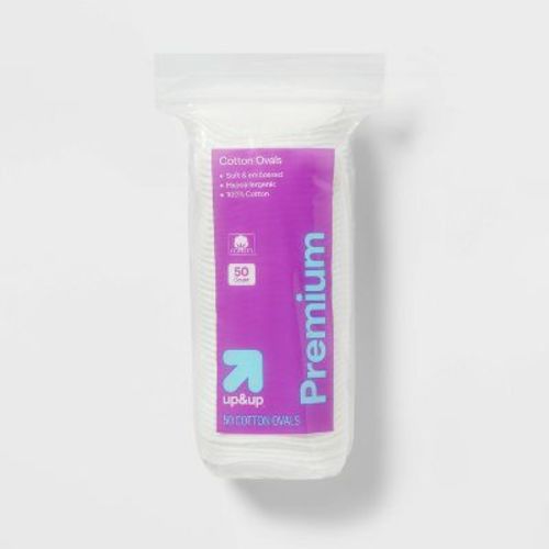 Premium Cotton Ovals - 50ct - up&up™
