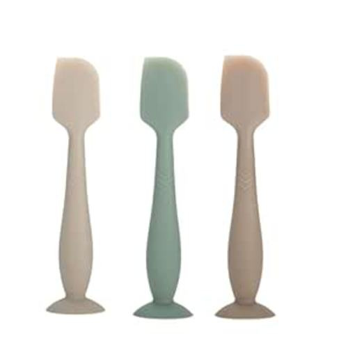Baby Diaper Cream Spatula - Baby Diaper Rash Cream Applicator for Butt Paste Diaper Cream - Newborn Baby Essentials, Baby Shower Gifts (gray, green, brown) : Baby